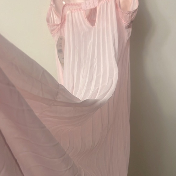 Sears Vintage Pink Chemise Adjustable Straps lace pajama dress - Picture 9 of 12